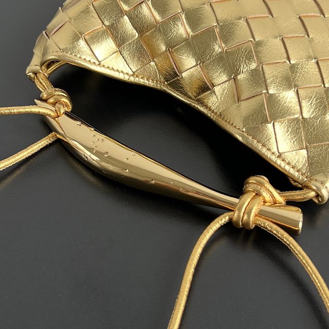 BV original lambskin mini sardine bag 744267 gold