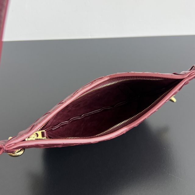 BV original lambskin baby solstice bag 796378 barolo