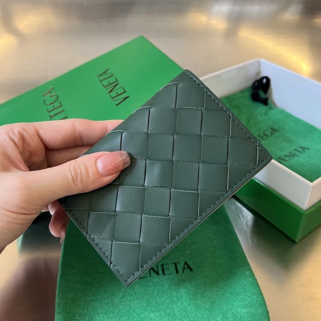 BV original lambskin card case 605720  