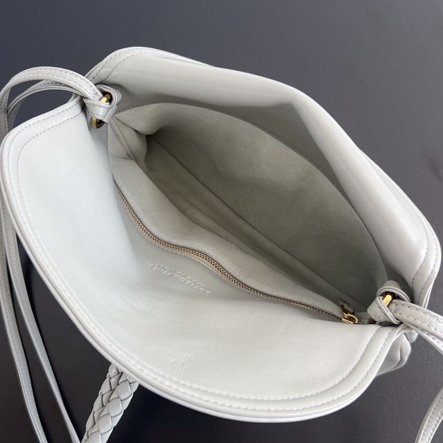 BV original calfskin small liberta bag 806030 agate grey