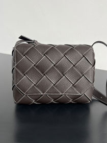 BV original calfskin diago shoulder bag 795637 