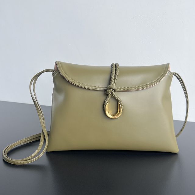 BV original calfskin medium liberta bag 806034 seaweed