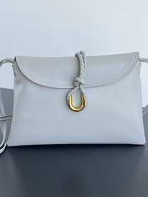 BV original calfskin medium liberta bag 806034 sterling