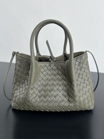 BV original calfskin small pinacoteca tote bag 819004 cypress