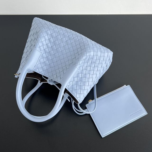 BV original calfskin small pinacoteca tote bag 819004 lunar