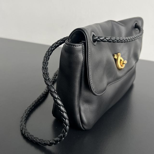 BV original lambskin madison shoulder bag 836296 black