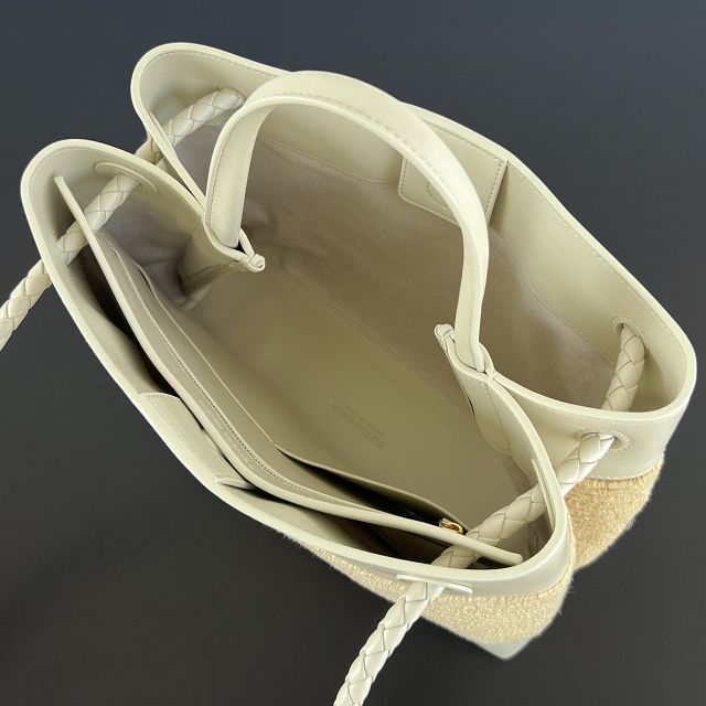 BV original raffia medium andiamo 827479 white