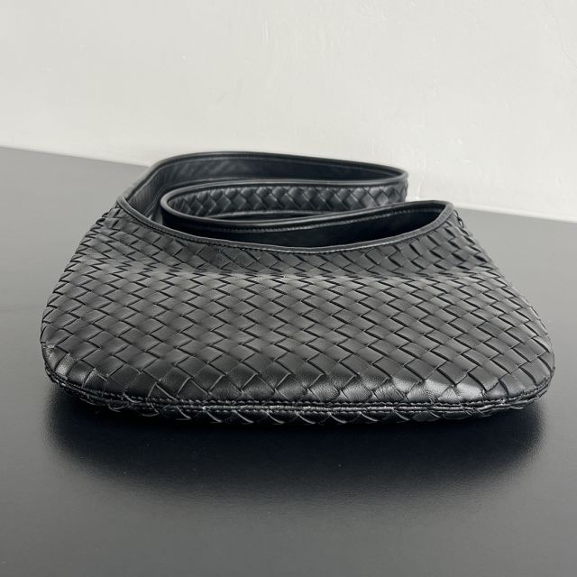 BV original lambskin small veneto cross-body bag 836918 black