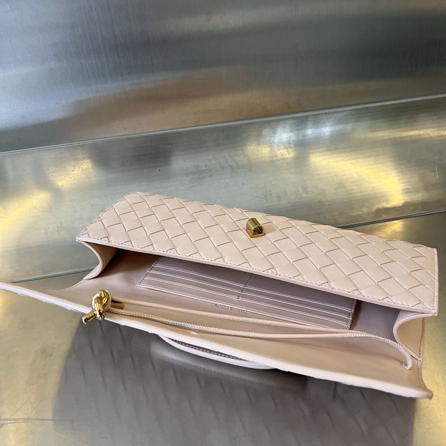 BV original lambskin andiamo long clutch 741511 lotus