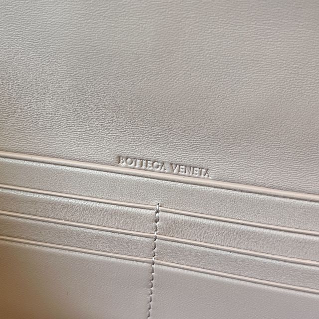 BV original lambskin andiamo long clutch 741511 lotus