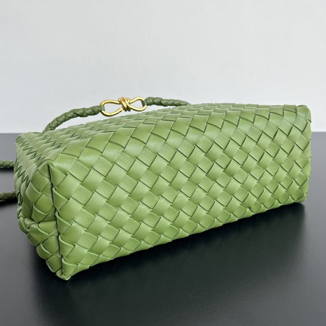 BV original lambskin small andiamo 743568 matcha