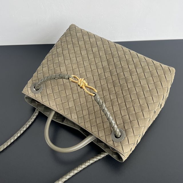 BV original suede small andiamo 743568 cypress