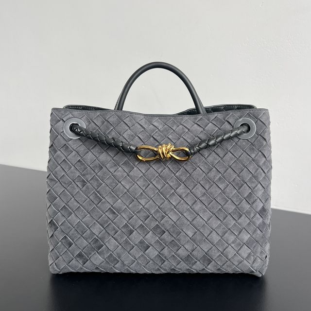 BV original suede small andiamo 743568 graphite