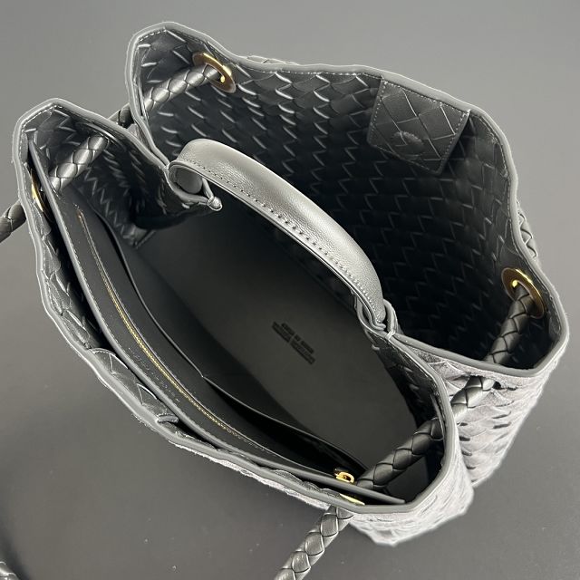 BV original suede small andiamo 743568 graphite