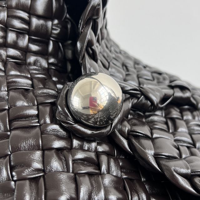 BV original calfskin large tosca hobo bag 765373 fondant