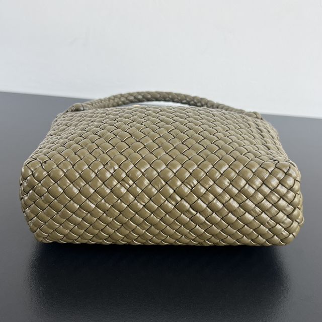 BV original calfskin small tosca shoulder bag 776755 algae