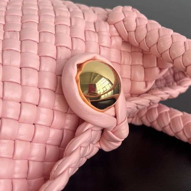 BV original calfskin small tosca shoulder bag 776755 rose