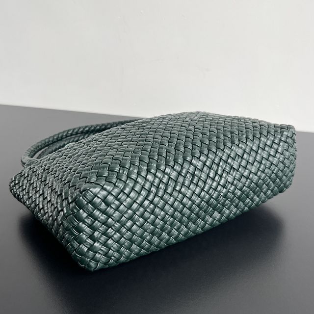 BV original calfskin medium tosca shoulder bag 716974 inkwell