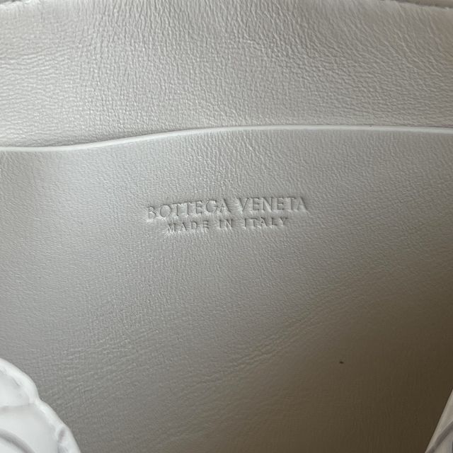 BV original lambskin concert pouch 794258 sea salt