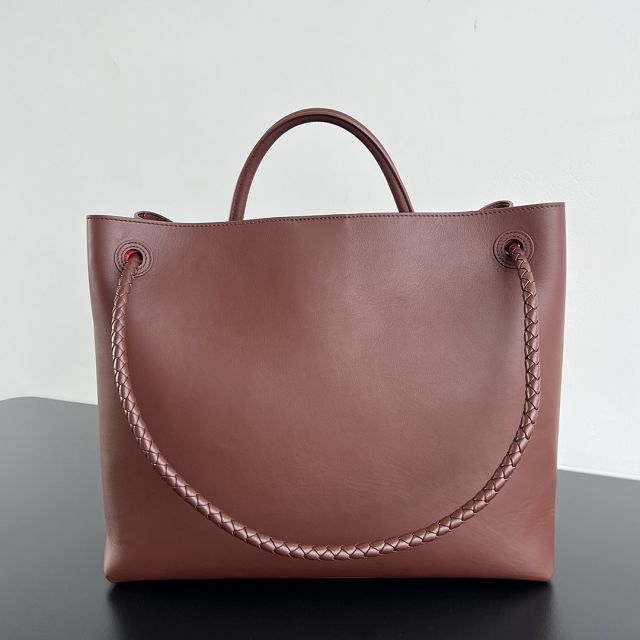 BV original calfskin large andiamo bag 806010 barolo