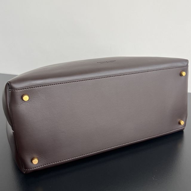 BV original calfskin large andiamo bag 806010 fondant