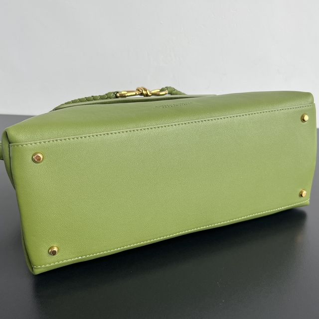 BV original calfskin medium ciao ciao bag 817231 matcha