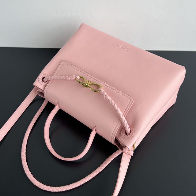 BV original calfskin medium ciao ciao bag 817231 rose