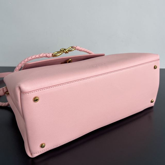 BV original calfskin medium ciao ciao bag 817231 rose