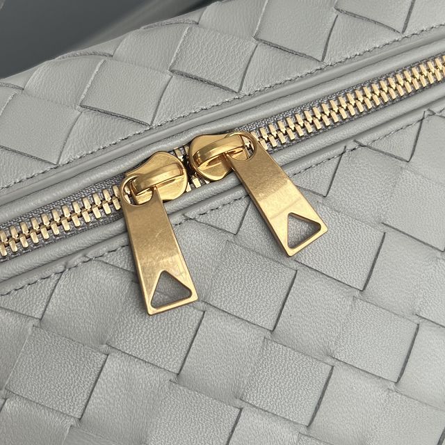 BV original calfskin bang bang vanity case 789109 agate grey