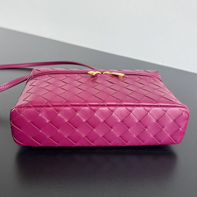 BV original calfskin bang bang vanity case 789109 cinnabar