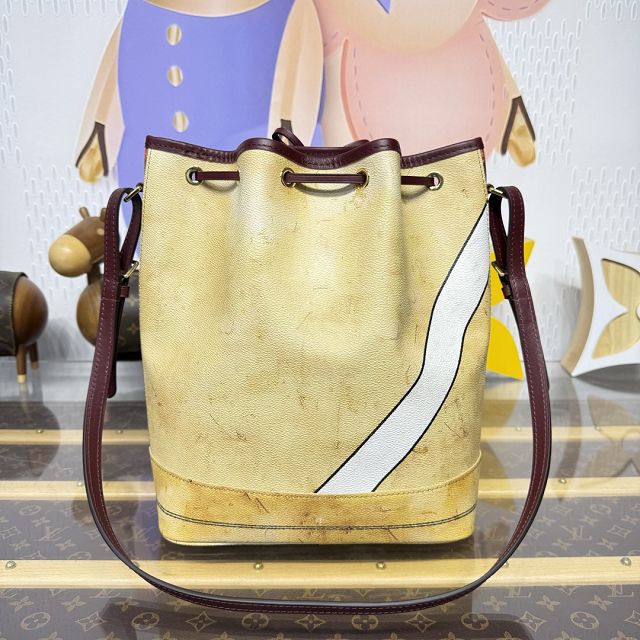 Louis vuitton original canvas noe handbag M28147 beige