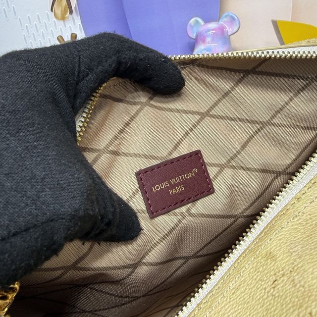 Louis vuitton original canvas speedy soft 30 M28149 beige