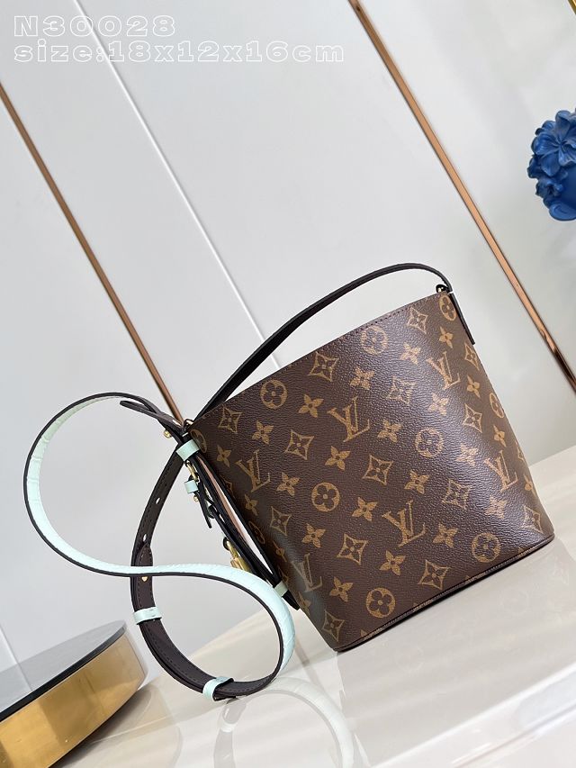 Louis vuitton original monogram canvas all In BB M30028 green