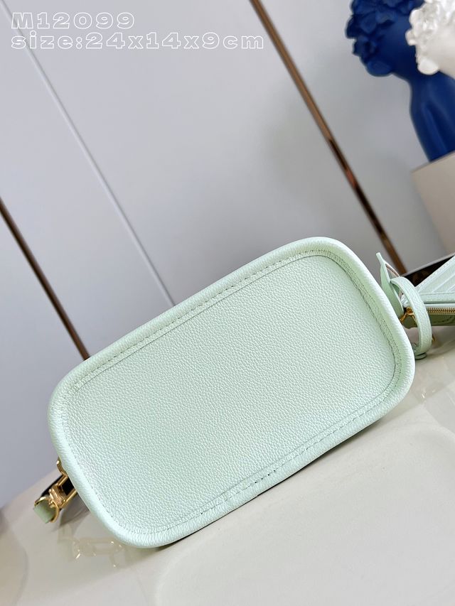 Louis vuitton original calfskin&canvas neverfull Inside out BB M12099 green