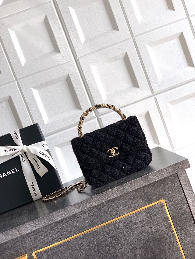 CC original lambskin clutch with chain AP4976