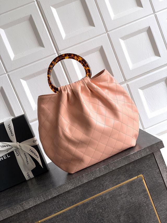 CC original lambskin medium hobo bag AS6010 pink