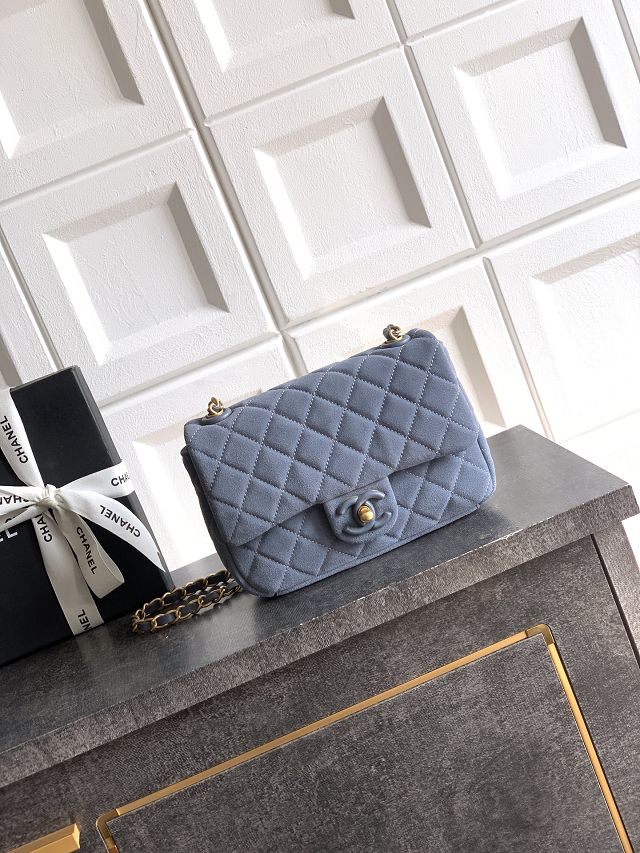 CC original suede calfskin mini flap bag AS5989