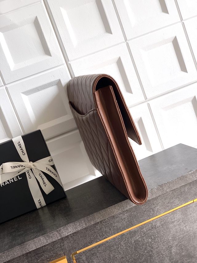 CC original aged calfskin clutch AP5213