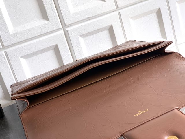 CC original aged calfskin clutch AP5213