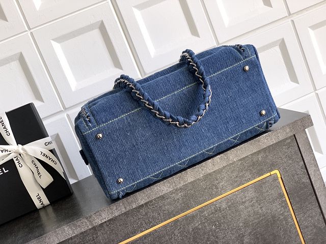 CC original denim medium bowling bag AS2181 blue
