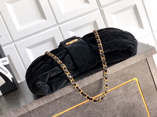 CC original velvet large handbag AS5851 black