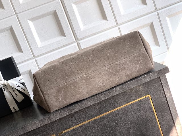 CC original suede calfskin maxi hobo bag AS6016 grey