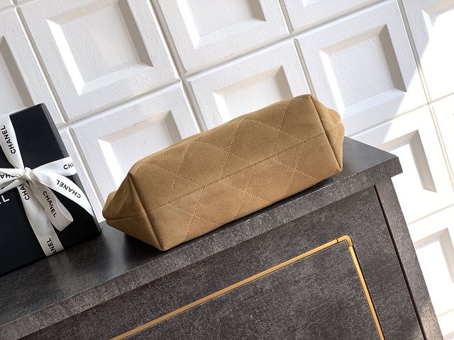 CC original suede calfskin medium hobo bag AS5970 brown