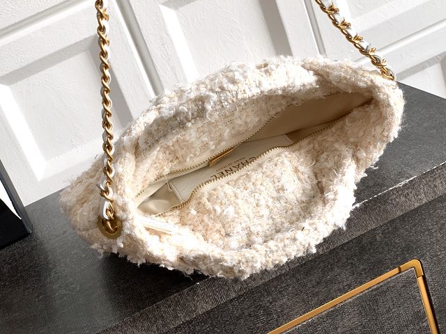 CC original tweed small handbag AS5849 beige