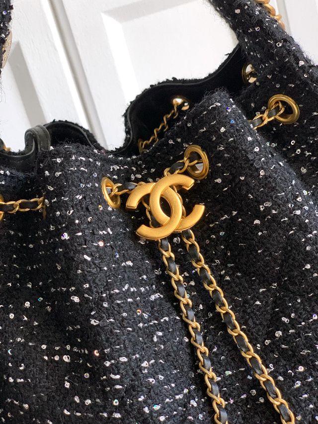 CC original tweed 25 medium handbag AS5311 black