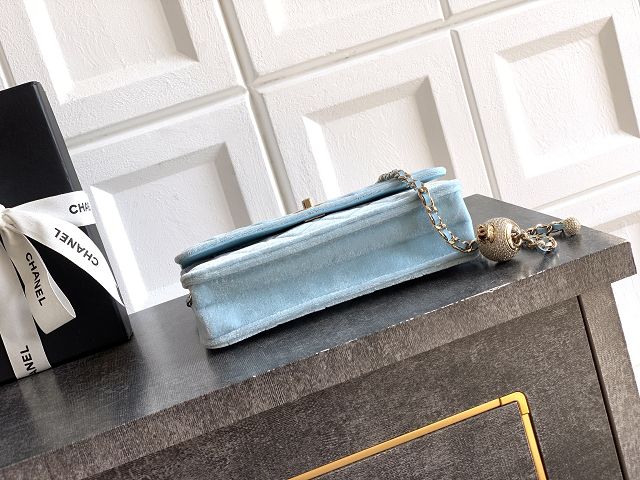 CC original velvet wallet on chain AP1450