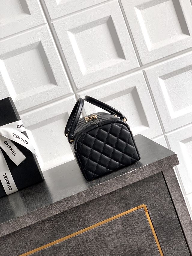 CC original lambskin jewelry case AP5027 black