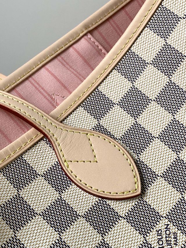New Louis vuitton original damier azur neverfull gm N41606 pink