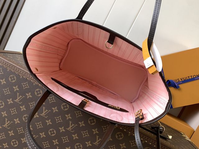 New Louis vuitton original damier ebebe neverfull pm N41359 pink
