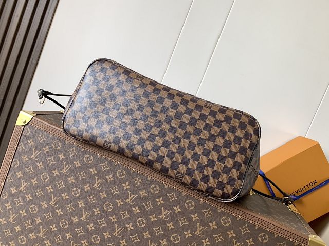 New Louis vuitton original damier ebene neverfull gm N41606 red